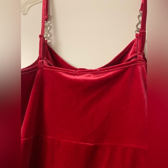 Velvet Corset Mini Wrap Dress - Picture 9 of 16